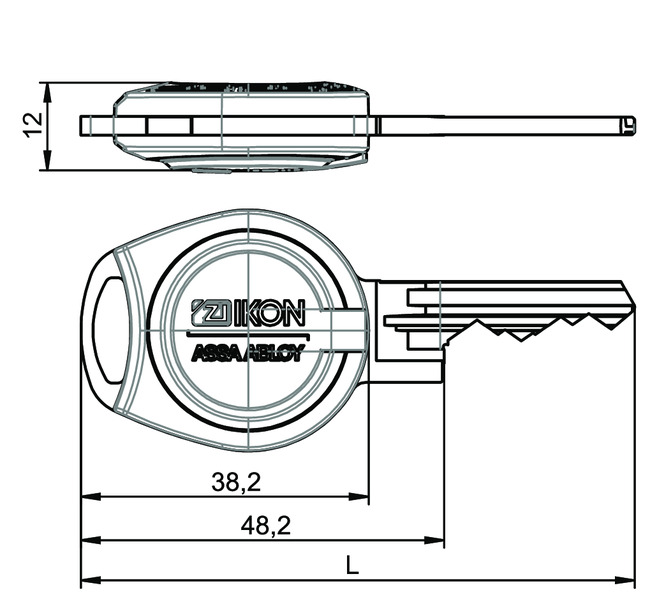 Key +CLIQ S110,V=E2 | ASSA ABLOY