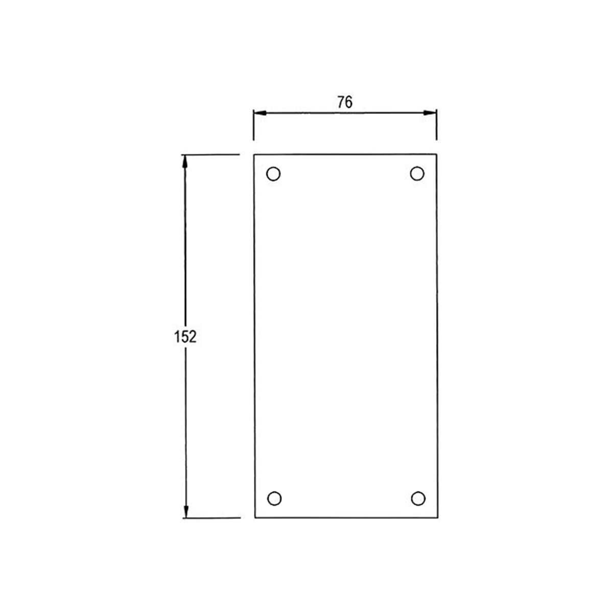 Push Plates ASSA ABLOY