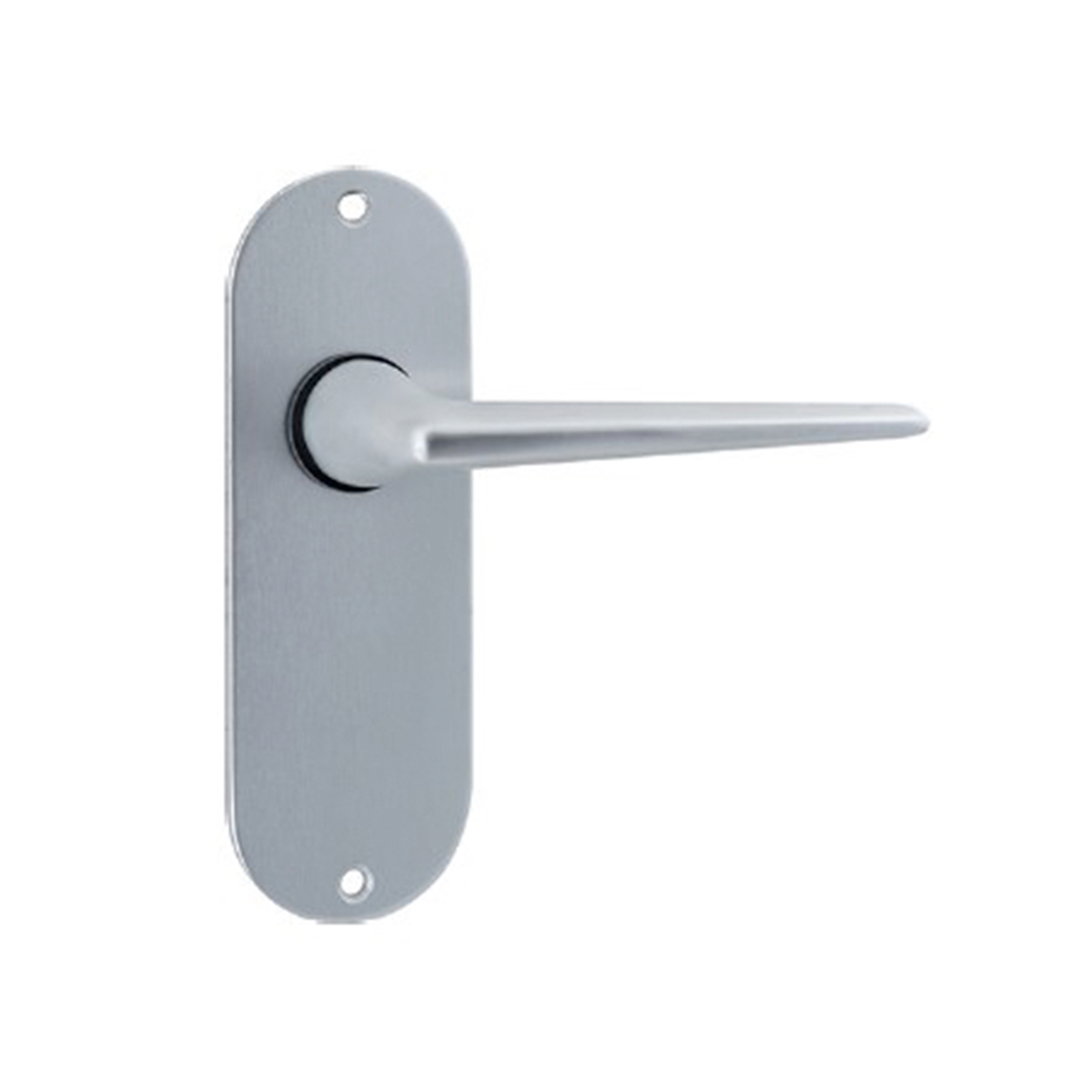 Teal Lever Handle on Plate ASSA ABLOY